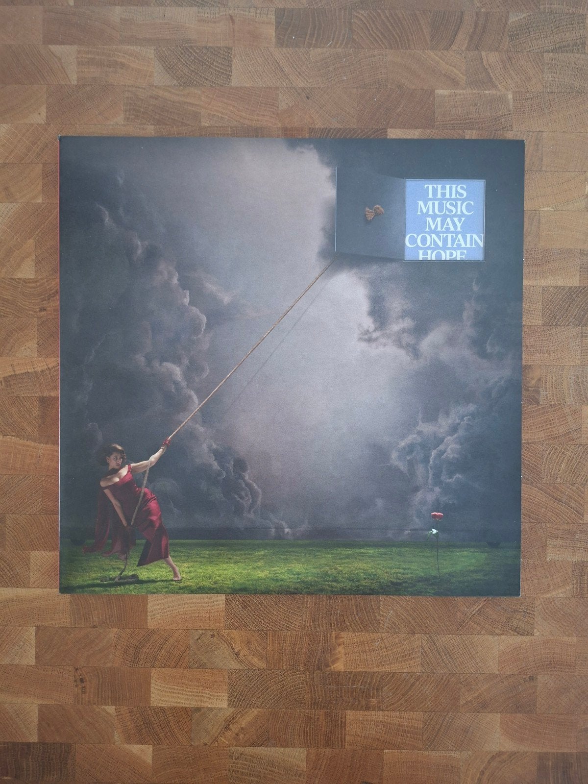 Raye - This Music May Contain Hope lp, Ophalen, LP, Inclusief boekje, Zo goed als nieuw