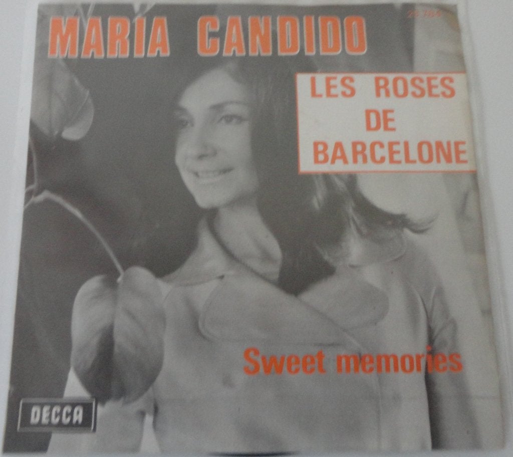 Maria Candido > Les roses de Barelone, Ophalen of Verzenden, Gebruikt, 7 inch, Pop