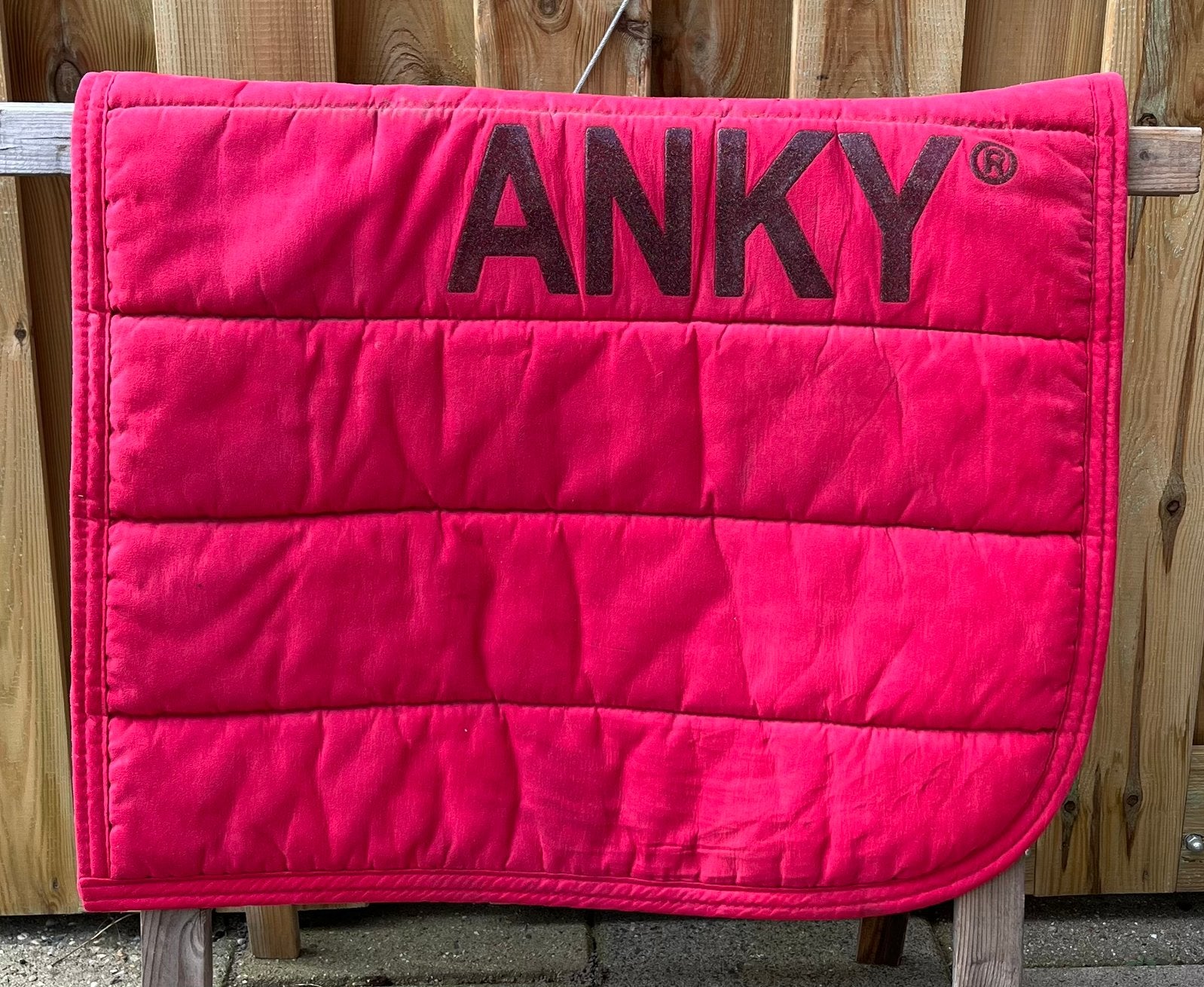 Zadeldek Anky, Dieren en Toebehoren, Full (L), Gebruikt, Dressuurdekje, Ophalen of Verzenden