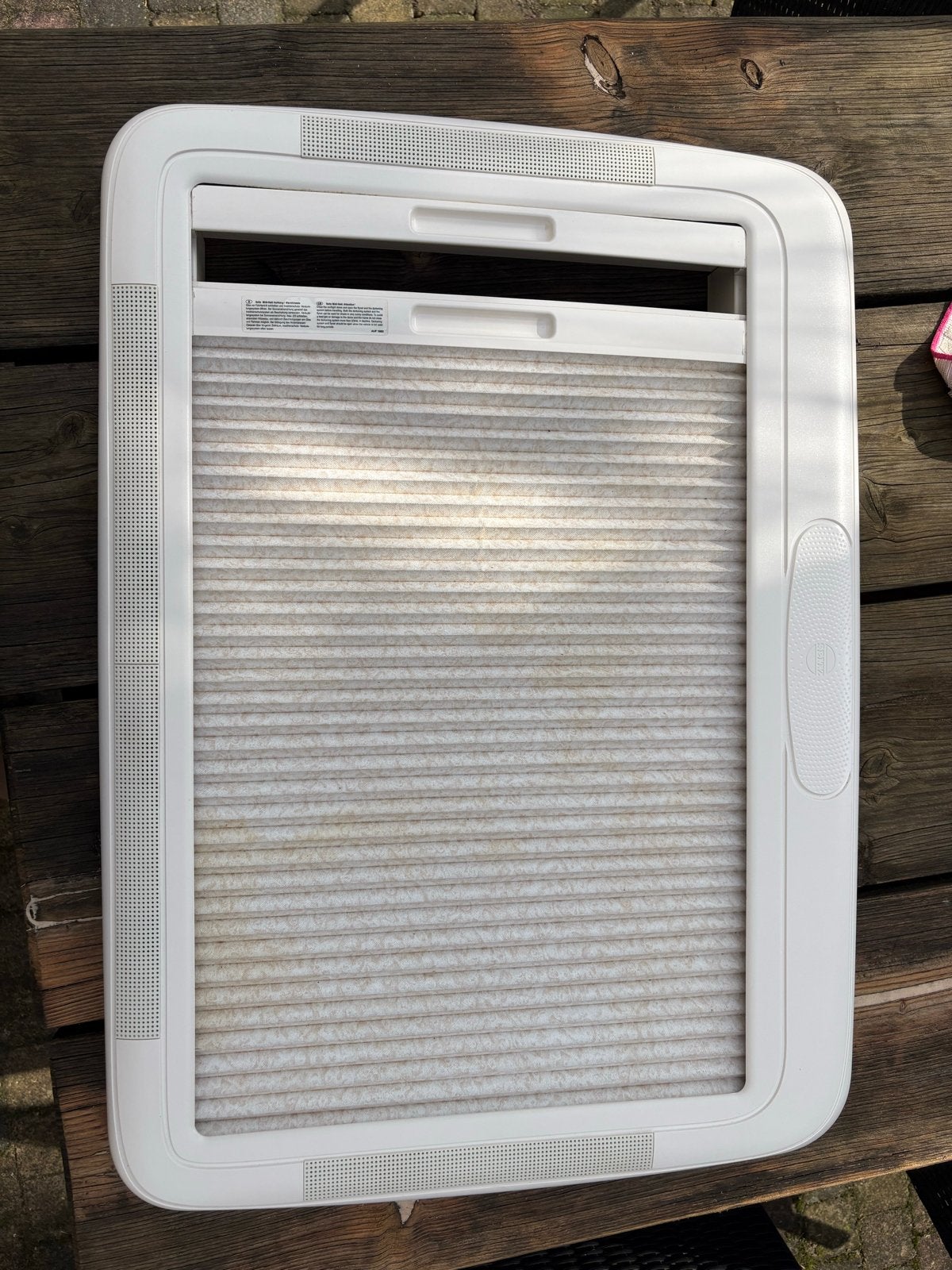 Seitz Midi-Heki dakraam onderkader 80x58 voor caravan, Ophalen of Verzenden, Gebruikt
