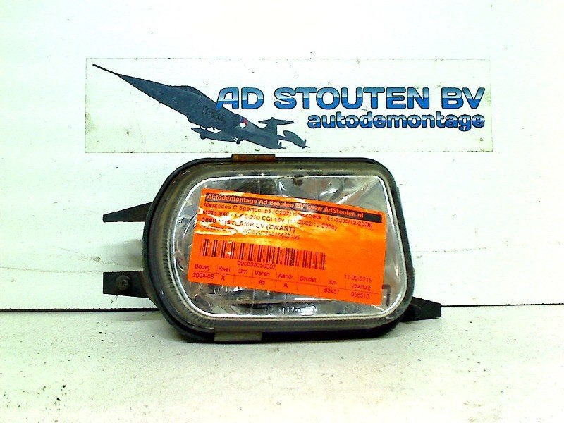Mistlamp Links Voor C Sportcoupé (C203) 2004, Gebruikt, Mercedes-Benz AG, Mercedes-Benz, Mercedesstraße 120, Stuttgart 70372, , Duitsland