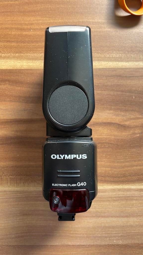 Olympus G40 flitser, Ophalen of Verzenden, Gebruikt, Olympus, Kantelbaar