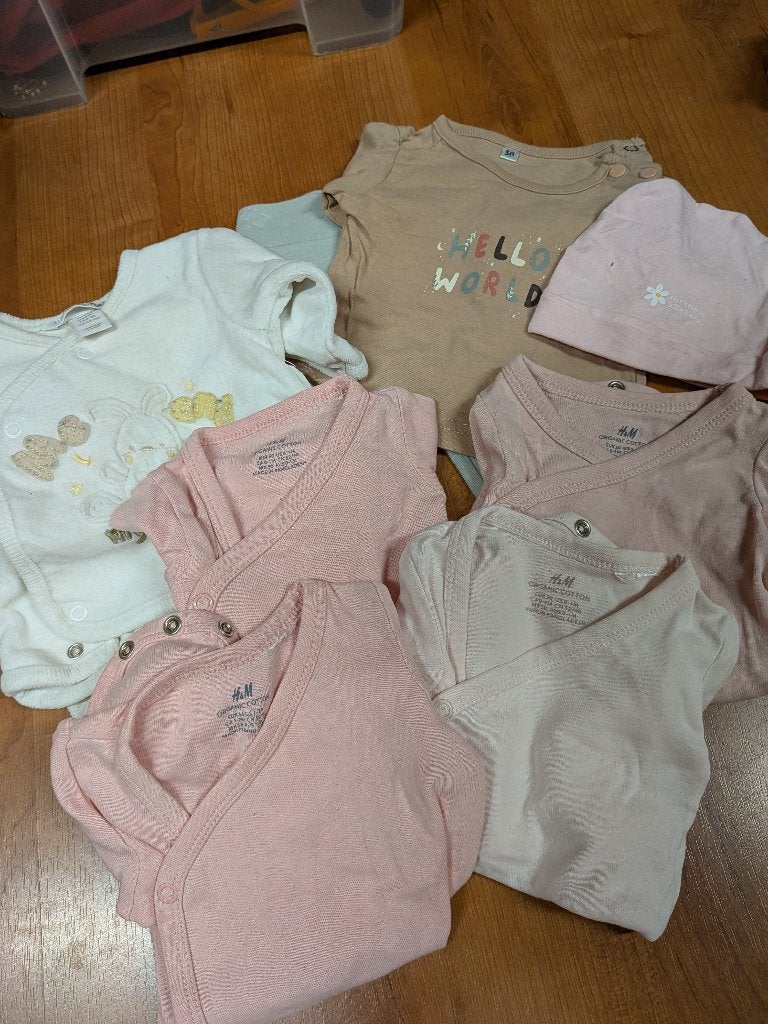 pakket maat 50 = 2 halen en 1 betalen, Kinderen en Baby's, Babykleding | Maat 50, Ophalen of Verzenden, Zo goed als nieuw, Meisje