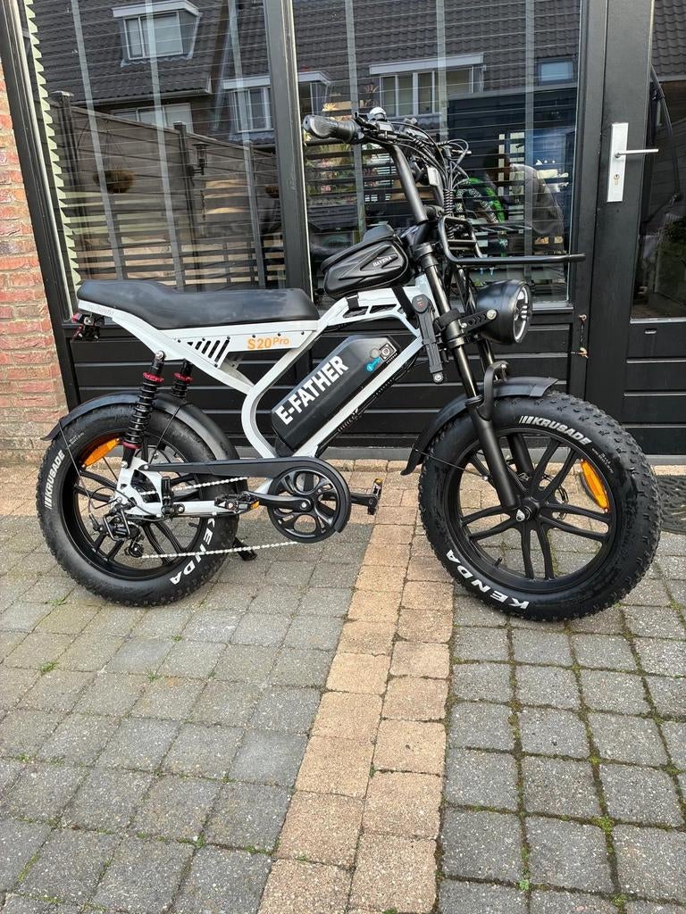 Fatbike S20 PRO Nardo Grey Special Edition E-Father, 59 cm of meer, Ophalen, Zo goed als nieuw, Overige merken