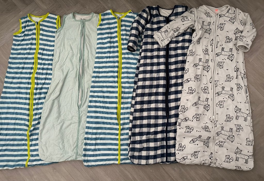 Pakket diverse Slaapzakken maat 104!, Wasbaar, Overige kleuren, Verzenden, Zo goed als nieuw