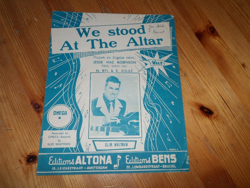 We stood at the altar - jessie mae robinson, Gebruikt, Gitaar, Ophalen of Verzenden, Artiest of Componist