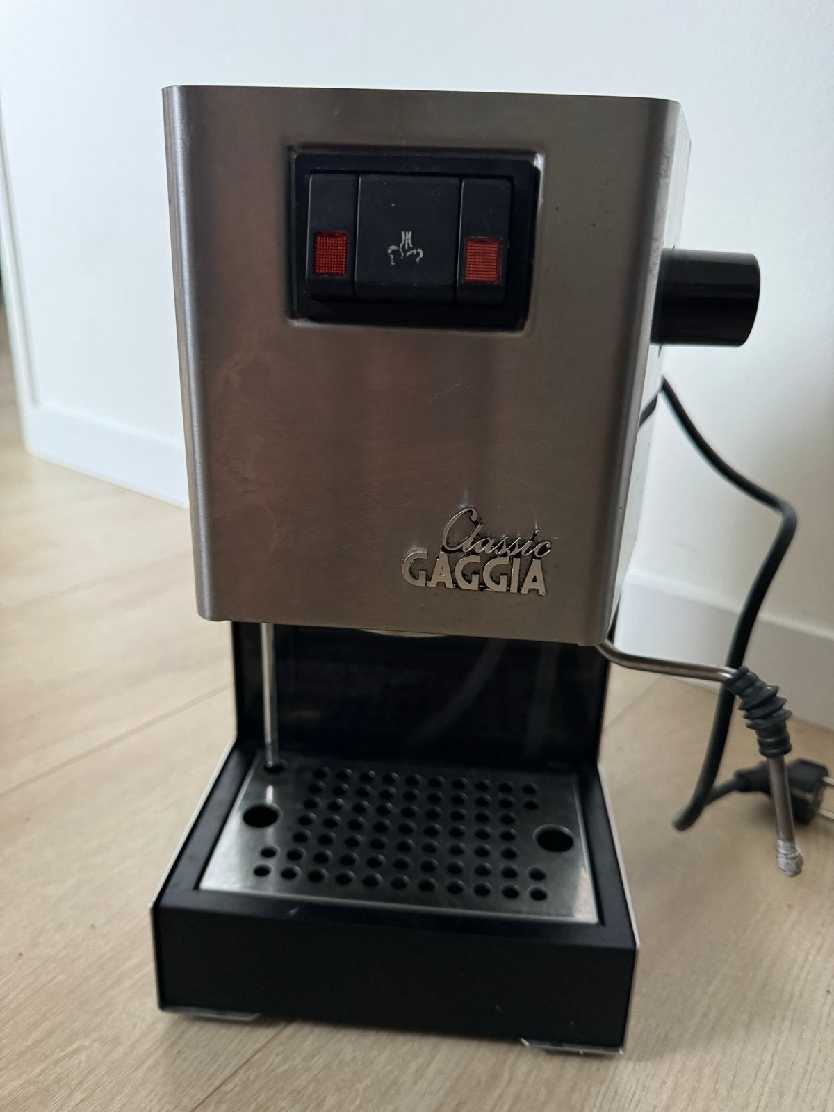Gaggia Classic Espressomachine, Gebruikt, Espresso apparaat, Gemalen koffie, 1 kopje