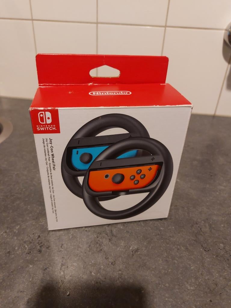 Nintendo Switch Joy-Con Stuurwiel Set (2 stuks), Ophalen of Verzenden, Zo goed als nieuw, Zonder controller, Switch Original