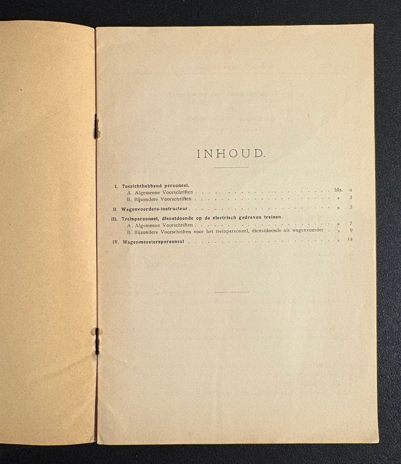 Zakboekje NS ‘Dienstreglement elec. exploitatie’ (1928), Ophalen of Verzenden, Zo goed als nieuw, Trein, Boek of Tijdschrift