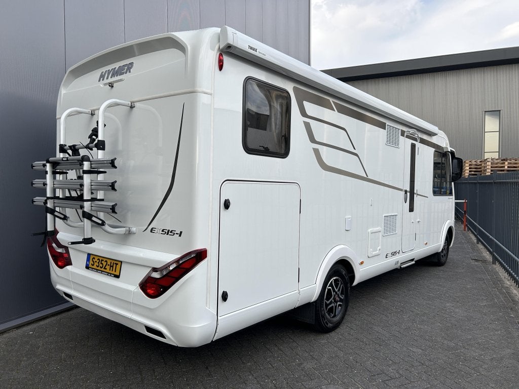 Hymer Exsis-I 678 Losse bedden, Hefbed, Caravans en Kamperen, Campers, Integraal, Ringverwarming, Fiat, Luifel