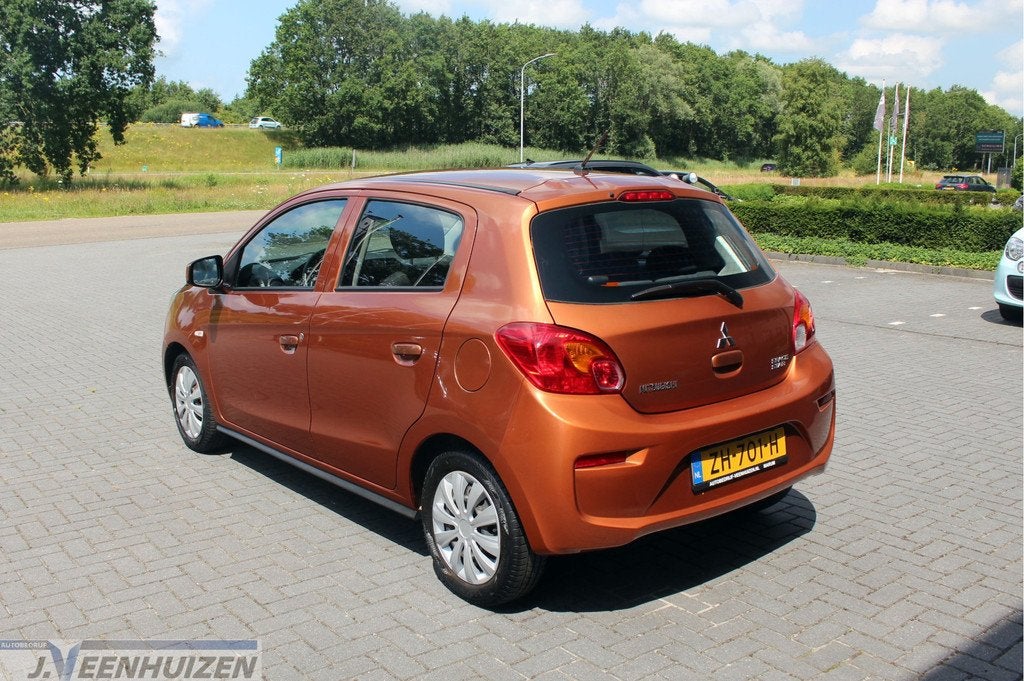 Mitsubishi Space Star 1.0 Entry | 2017 | ️Airco | We, Auto's, Mitsubishi, Voorwielaandrijving, Stof, Gebruikt, Euro 6