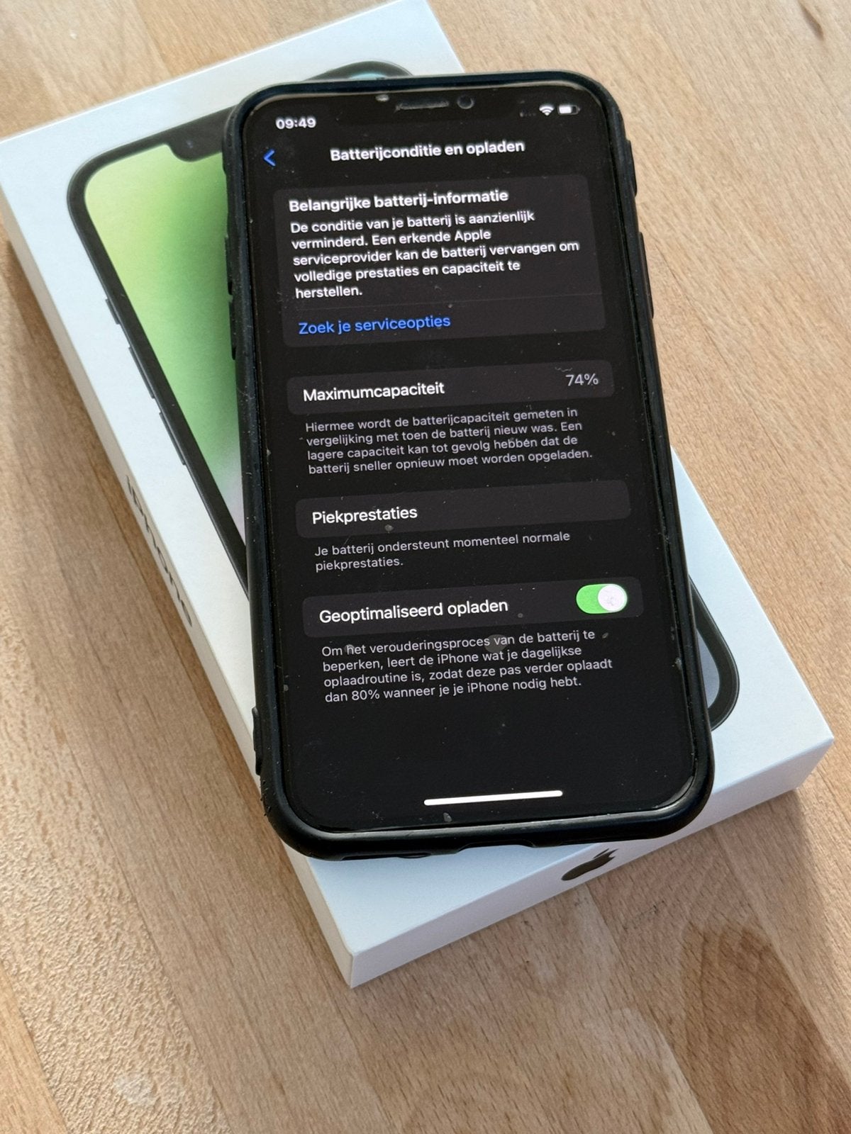 Iphone XS 256 GB in goede staat met originele doos en lader, Telecommunicatie, Gebruikt, IPhone XS, Zonder simlock, 74 %