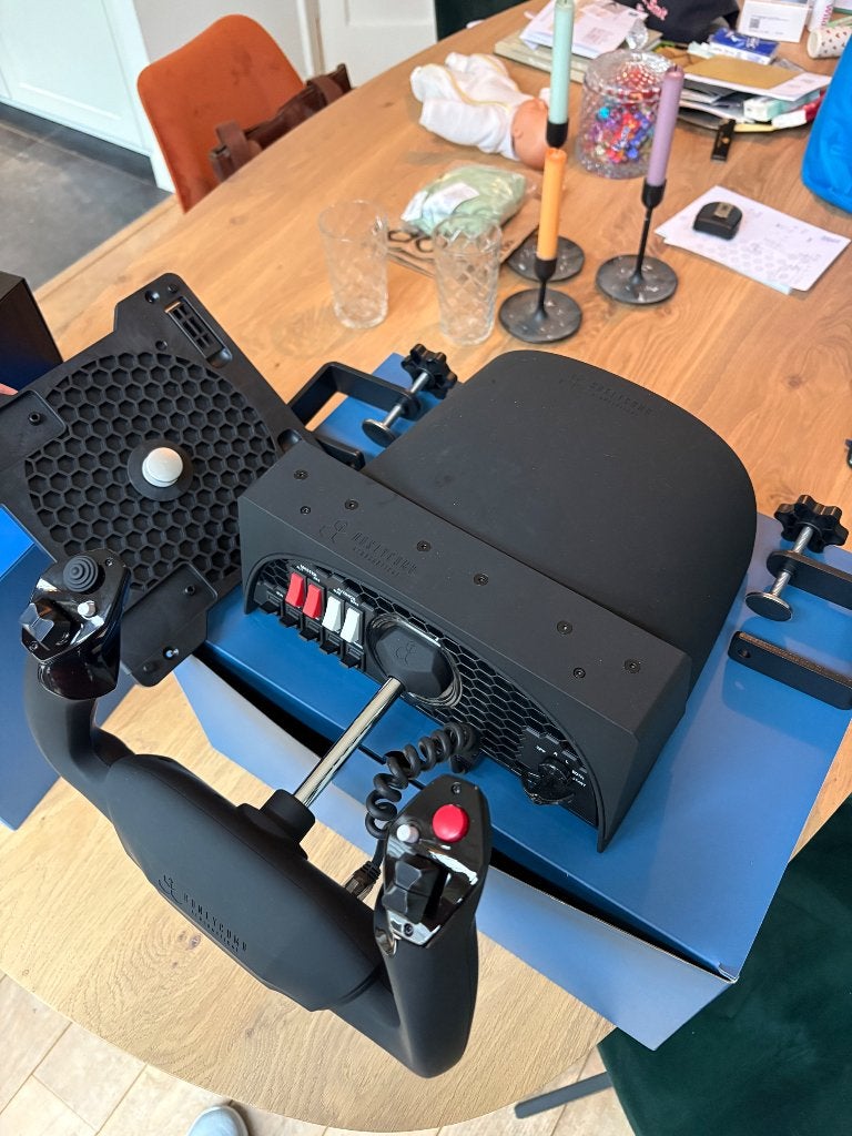 Honeycomb Alpha Flight Controls Yoke, Computers en Software, Joysticks, Zo goed als nieuw, Ophalen