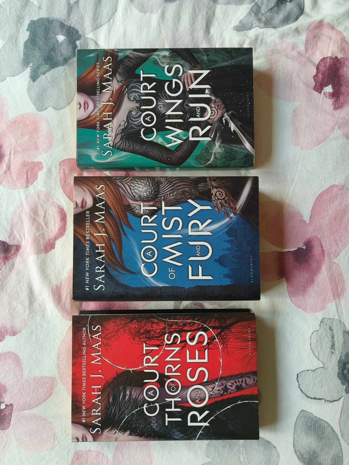 ACOTAR originele hardcovers boxset, Boeken, Ophalen of Verzenden, Zo goed als nieuw, Sarah J maas