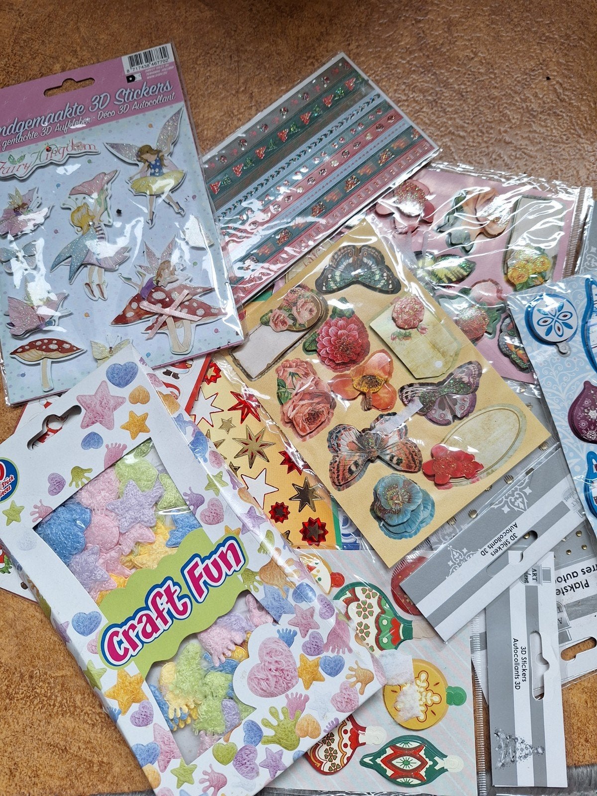 Verschillende stickervellen, Ophalen of Verzenden, Papier of Karton