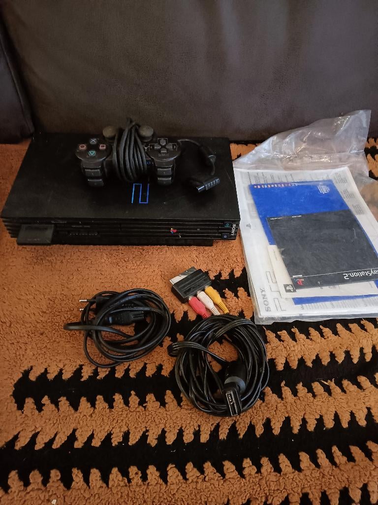 PS2, Ophalen, Gebruikt, Met 1 controller