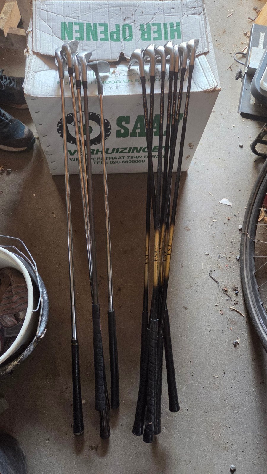 golfset voor beginners, Ophalen, Gebruikt, Set