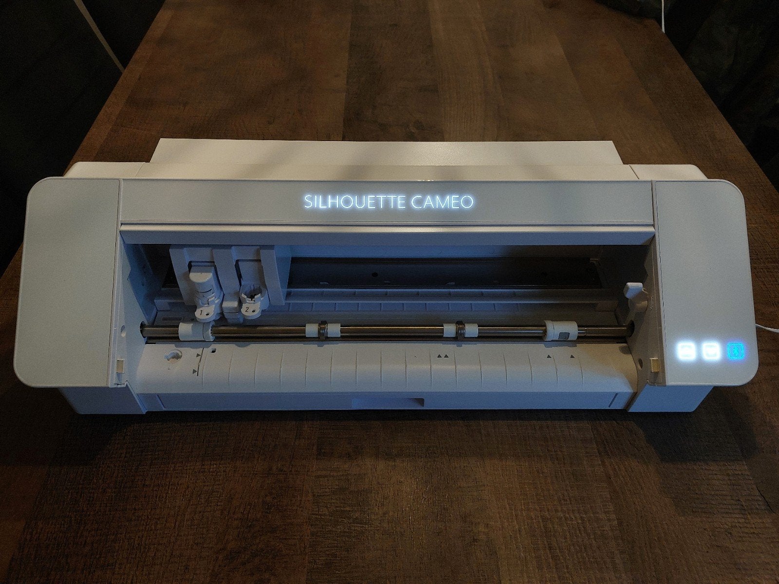 Silhouette Cameo 4 snijplotter met accessoires, Ophalen, Zo goed als nieuw, Silhouette, Machine