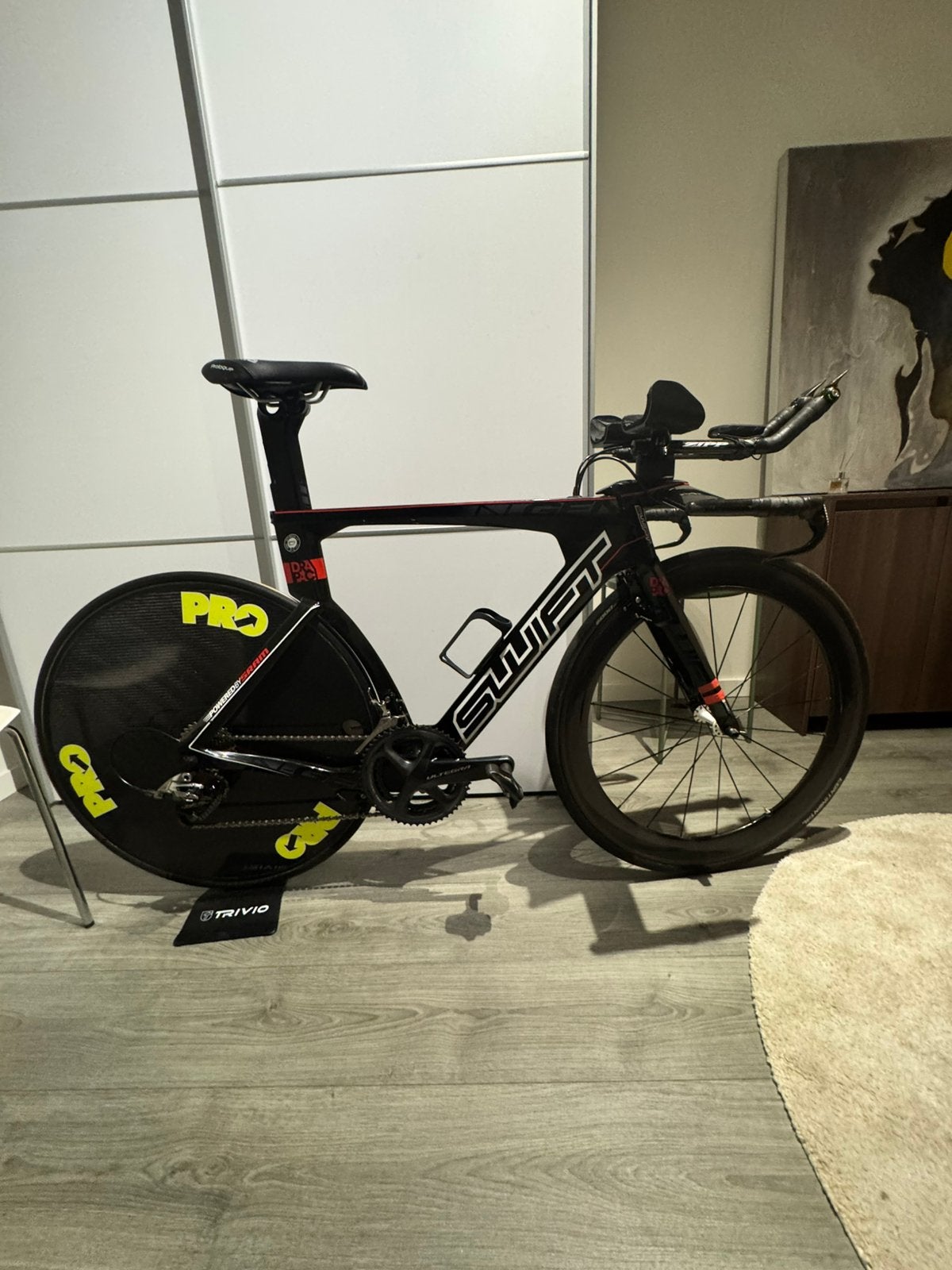 Swift neurogen tijdritfiets, Fietsen en Brommers, Gebruikt, Carbon, Meer dan 20 versnellingen, 53 tot 57 cm