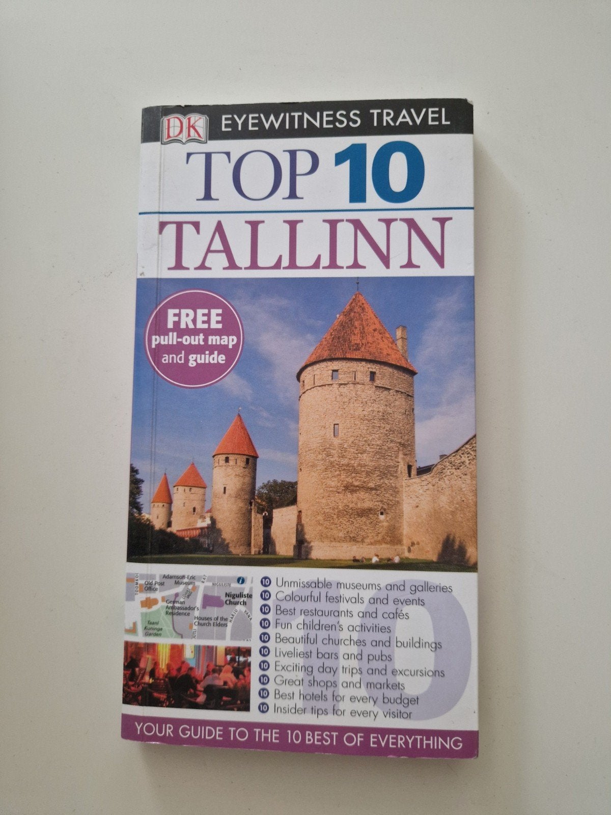DK Eyewitness Travel Top 10 Tallinn Reisgids, Overige merken, Budget, Europa, Ophalen of Verzenden
