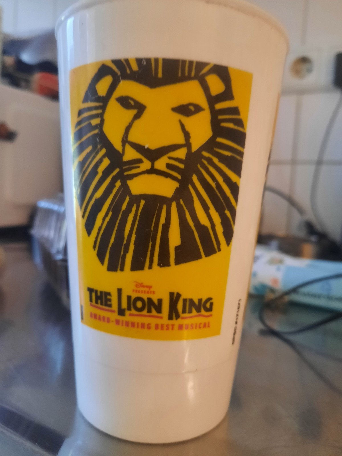 The Lion King Beker - Disney Musical, Ophalen of Verzenden, Gebruikt