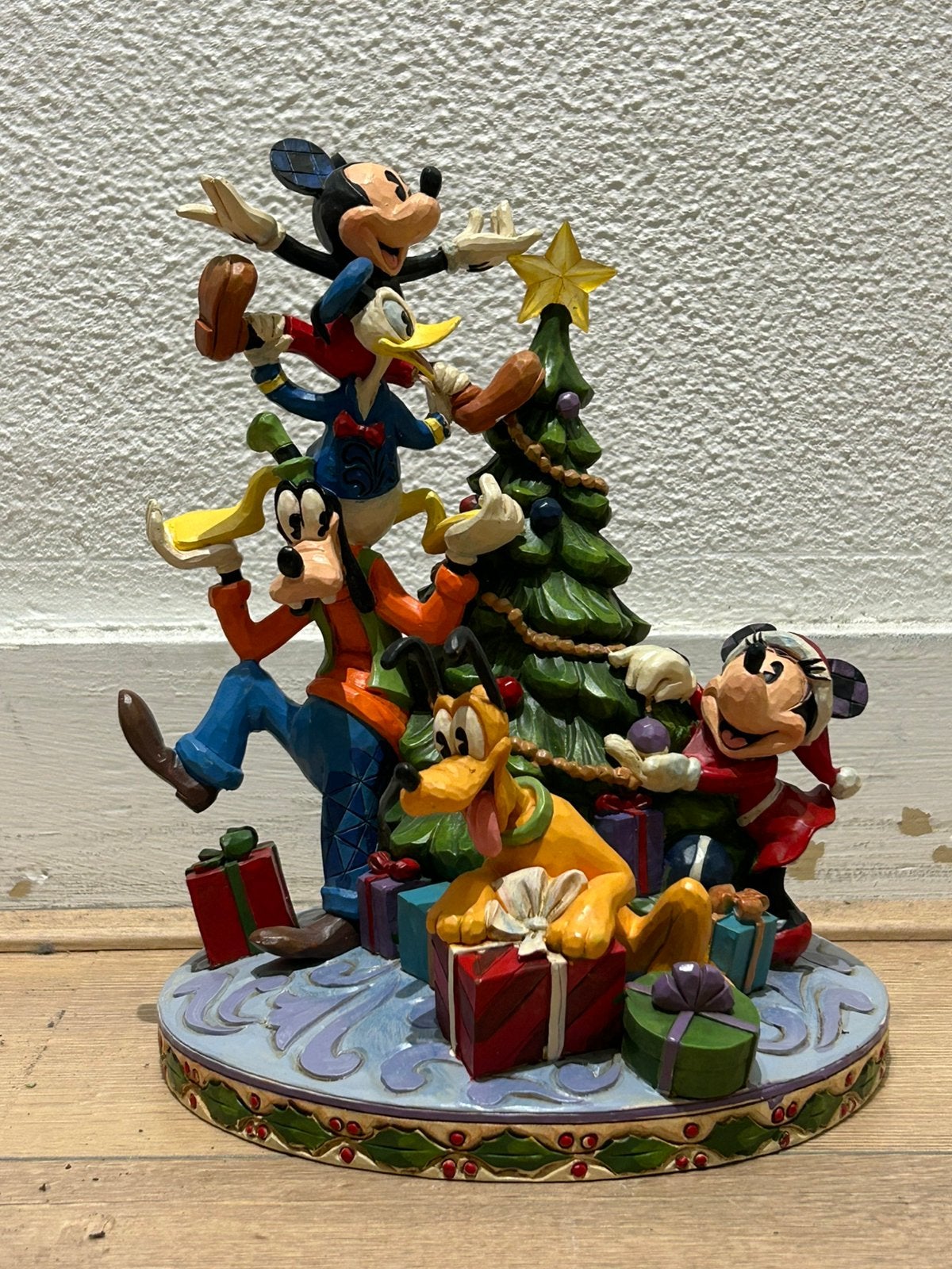 Disney traditions mickey and friends christmas tree, Ophalen, Mickey Mouse, Zo goed als nieuw, Beeldje of Figuurtje