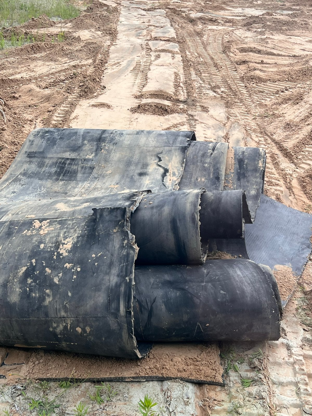 Zware rubberen matten, Ophalen, Gebruikt, Overige materialen, 20 tot 50 mm