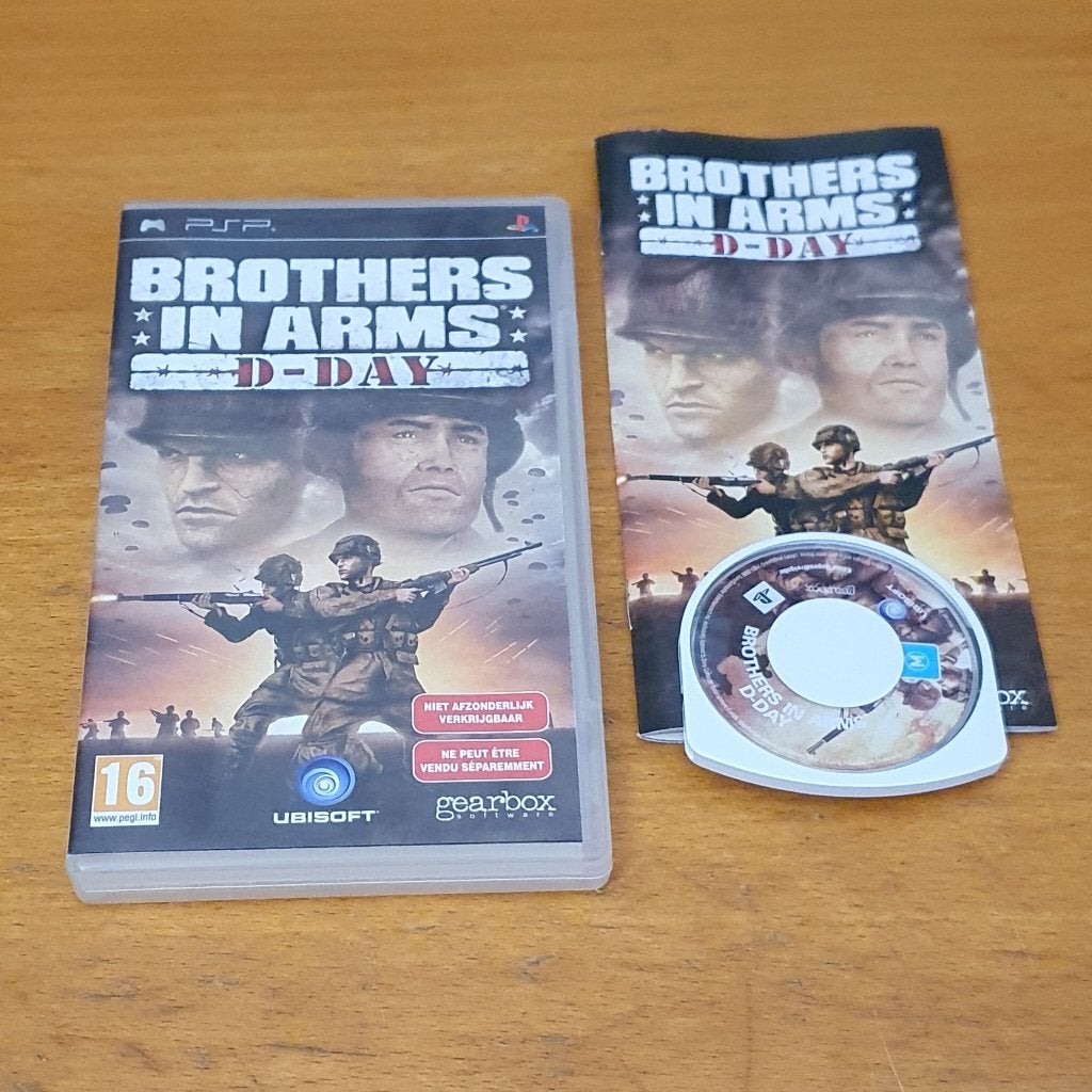 PSP | Brothers in Arms D-Day, Spelcomputers en Games, Gebruikt, Shooter, 1 speler, Ophalen of Verzenden