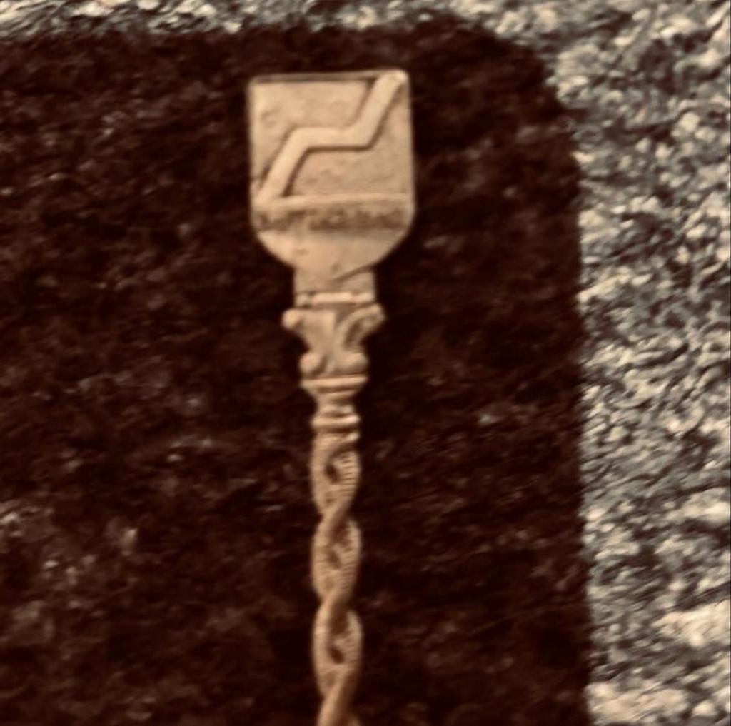 Zilverkleurige Raiffeisenbank lepel - verzamelobject, Ophalen of Verzenden