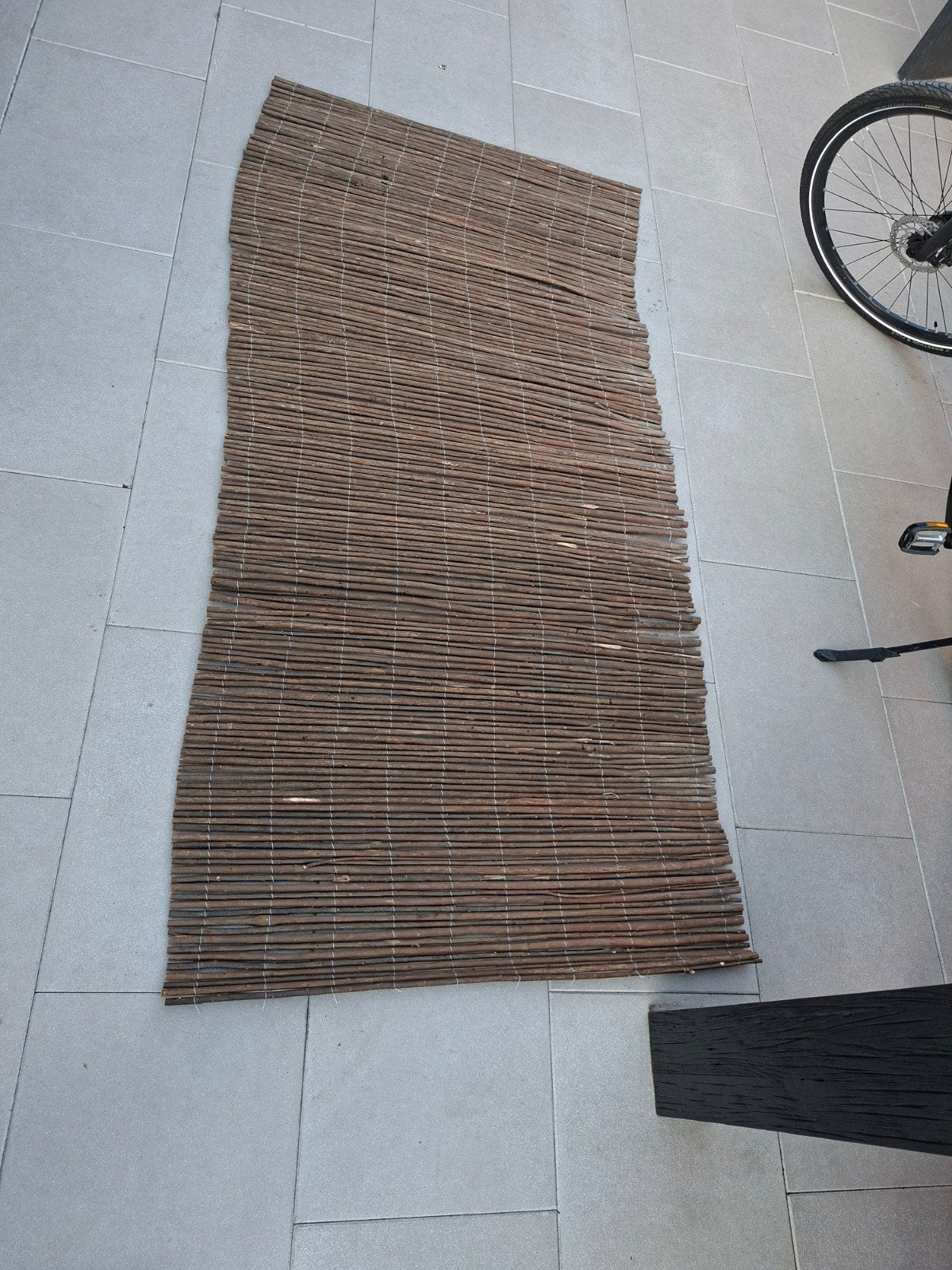 Natuurlijke wilgentenen mat 200x100 cm, Ophalen of Verzenden