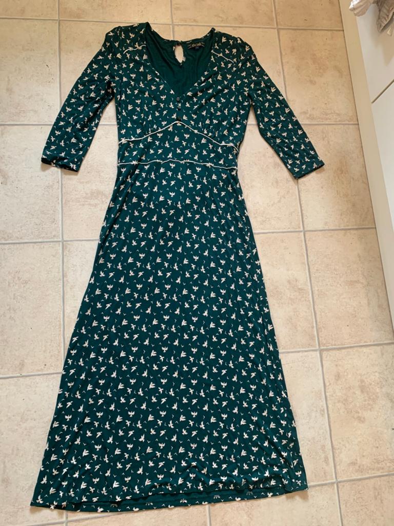 Mooie jurk king Louie, Kleding | Dames, Jurken, Ophalen of Verzenden, Zo goed als nieuw, Onder de knie
