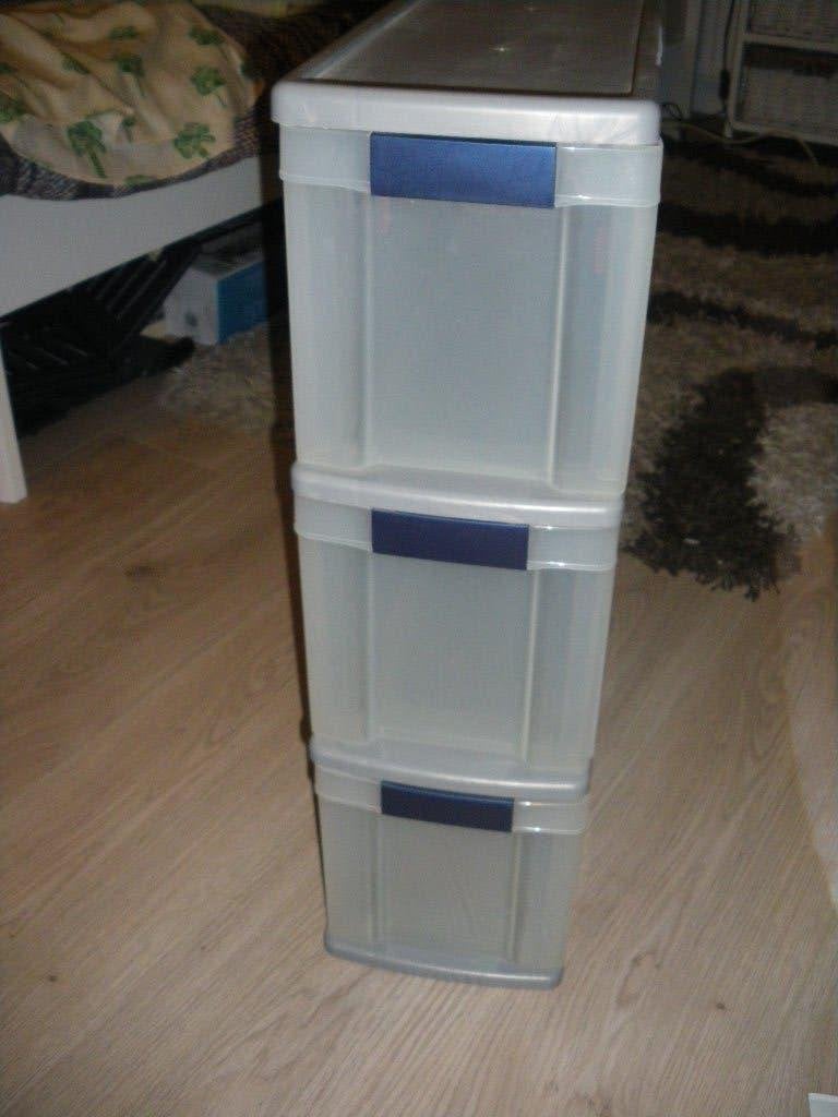 heel leuk opberg systeem met 3 laden 60 x 17 x 45 cm zgan, Ophalen, Zo goed als nieuw