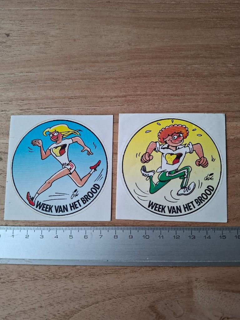 Stickers Brood Dik Bruynesteyn, Ophalen of Verzenden, Zo goed als nieuw, Overige typen