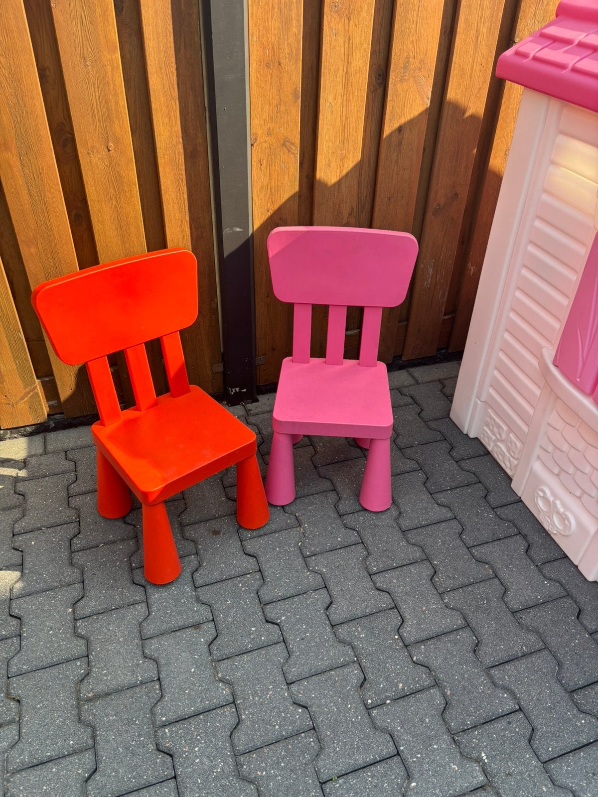 Ikea kinderstoelen, Ophalen, Gebruikt