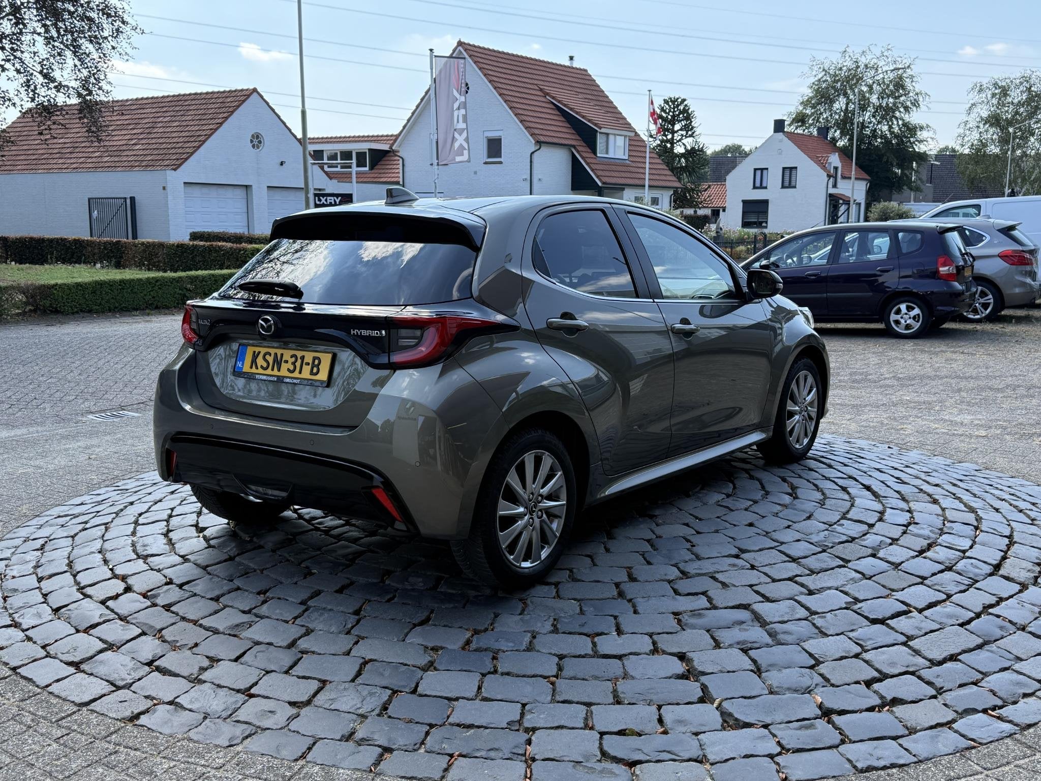 Mazda 2 Hybrid 1.5 Select | Head-Up | LMV | Dodehoek | Stoel, Auto's, 450 kg, Gebruikt, 1490 cc, Bedrijf