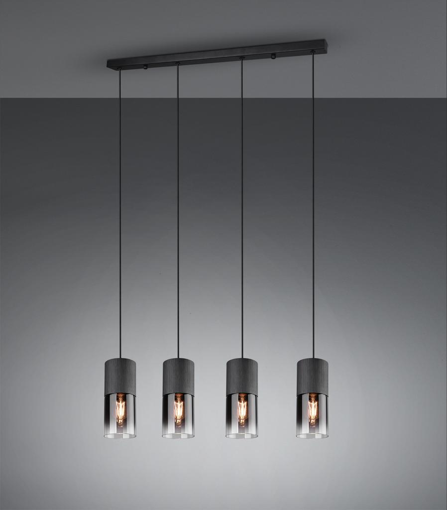 Sfeervolle Trio Robin Hanglamp, Ophalen, Zo goed als nieuw, Metaal, 75 cm of meer