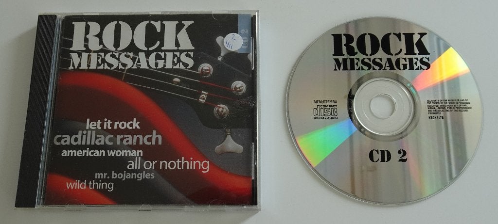 Rock Messages -- Rock CD uit 1999, Ophalen, Zo goed als nieuw, Overige genres
