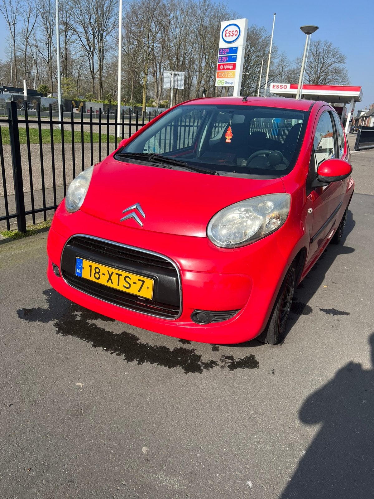 Citroën C1 1.0 3-DRS 2011 Rood inclusief Carplay, Voorwielaandrijving, C1, 68 pk, Handgeschakeld
