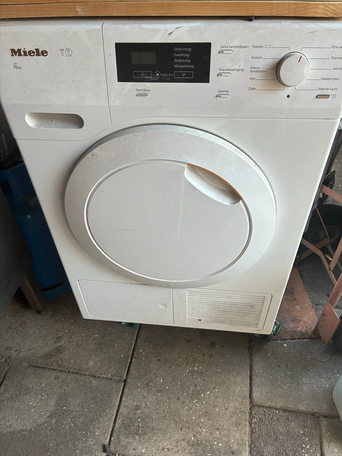 Miele droger, Witgoed en Apparatuur, Wasdrogers, Ophalen, Zo goed als nieuw