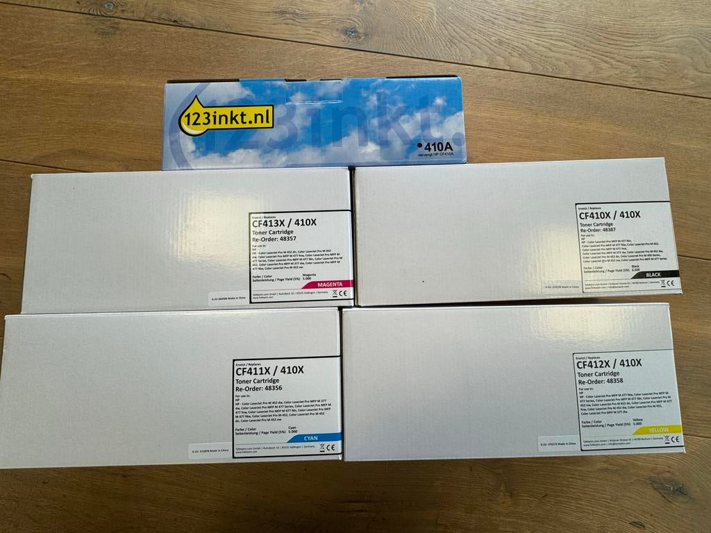 HP Toner cartridges voor HP Color LaserJet Pro, Ophalen, Nieuw, Toner