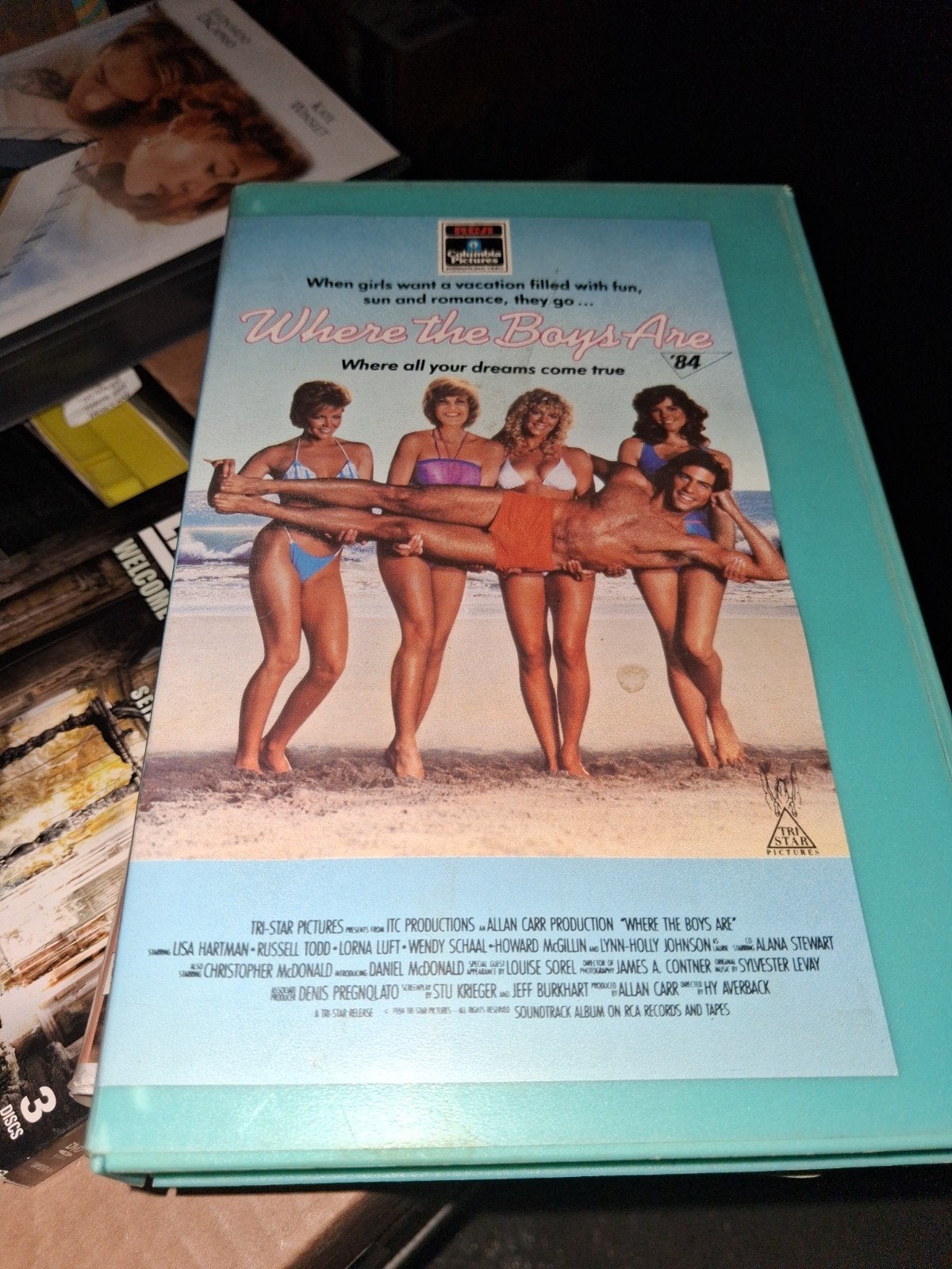 Vhs ex-rental  - Where's The Boys Are, Vanaf 16 jaar, Ophalen of Verzenden, Gebruikt, Horror