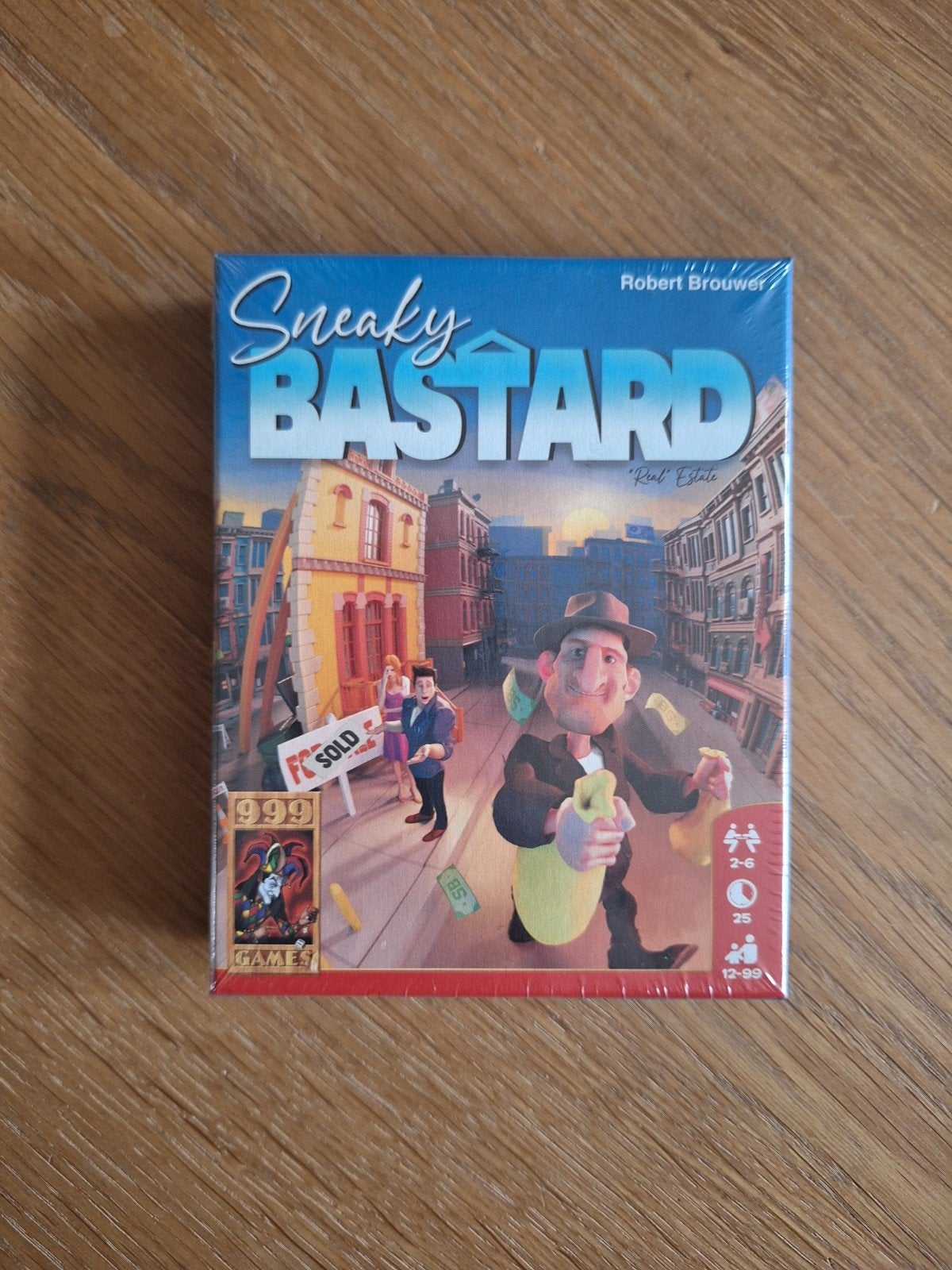 Sneaky Bastard nieuw spel, Vijf spelers of meer, Ophalen of Verzenden, Nieuw, 999 Games