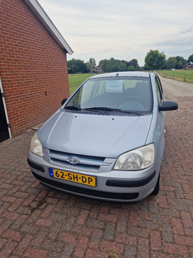 Hyundai Getz 1.1 5DRS 2006 Blauw, Voorwielaandrijving, 450 kg, 924 kg, 31 €/maand