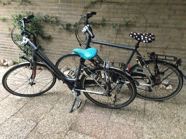 Fiets heren, Fietsen en Brommers, Gebruikt, Versnellingen, 61 tot 65 cm, Ophalen