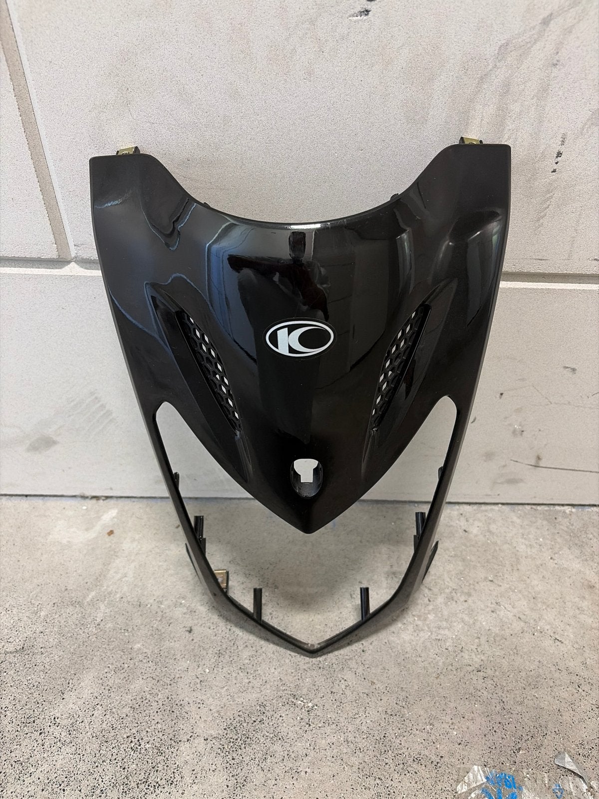 Kymco Scooter Voorkap Zwart 16 inch, Ophalen of Verzenden, Gebruikt, Kap, Kymco