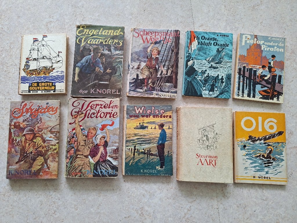 Serie boeken van K.Norel, Boeken, Ophalen of Verzenden, K. Norel, 20e eeuw of later, Gelezen
