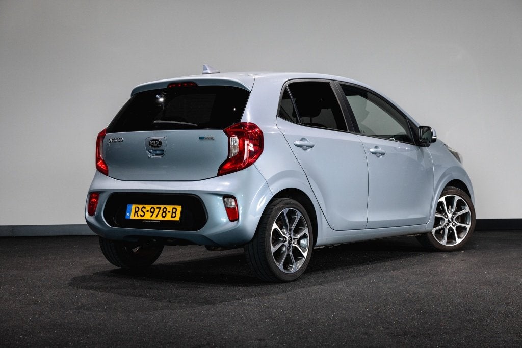 Kia Picanto 1.0 CVVT Design Ed. | Carplay | Camera | Cruise, Auto's, Keurmerk '100% Onderhouden', Stof, Gebruikt, Origineel Nederlands