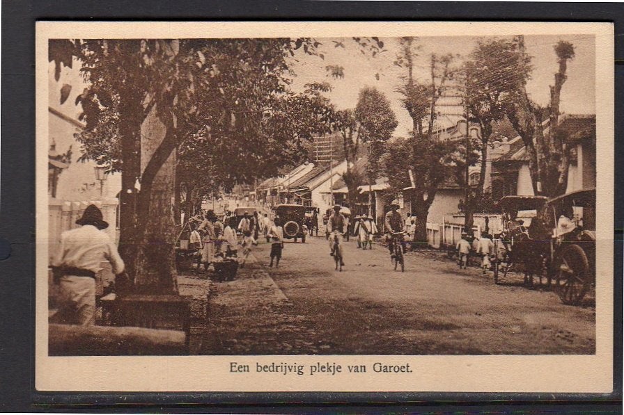 Netherlands Indies bedrijvigheid in Garoet     1920 (4-2), Ophalen, Voor 1920