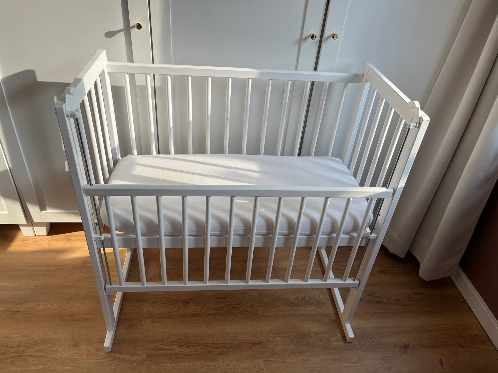Cosleeper petit amelie wit hout, Ophalen, Gebruikt, Wieg