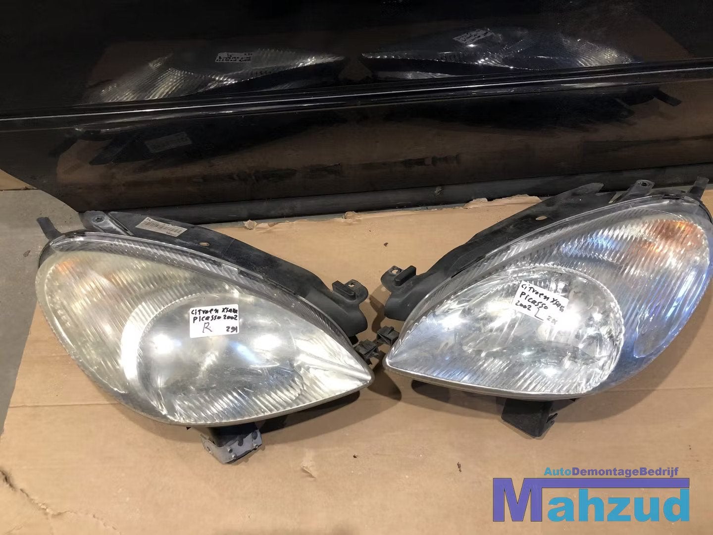 CITROEN XSARA PICASSO links rechts koplamp, Gebruikt, Citroën, Stellantis N.V., Ophalen of Verzenden